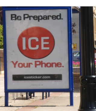 ICE Your Phone Billboard